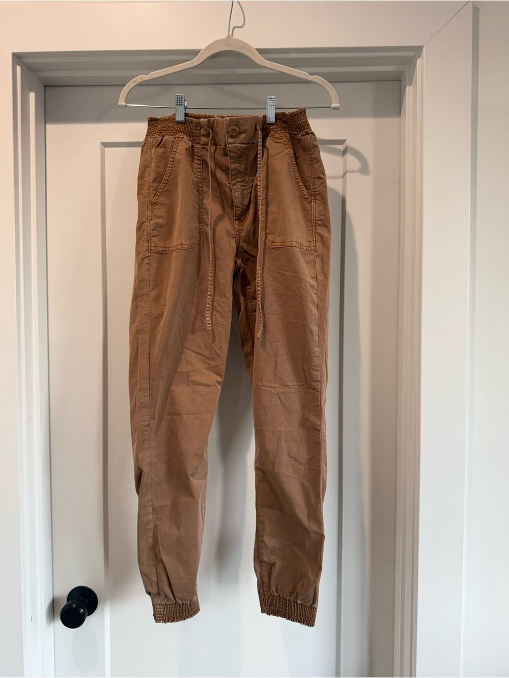 American Eagle Outfitters Brown Drawstring Jogger Pants
